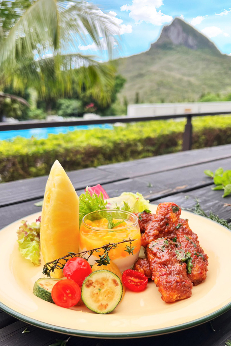 佐世界級大尖山美景 台灣最南端的人氣飯店早午餐 華泰瑞苑mu Lounge 早午餐新登場 Luxewed 花嫁時尚生活誌